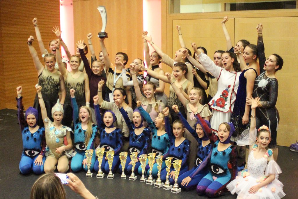 Wettbewerb Austrian Show Dance Union International A.S.D.U. European Championships 2017 in Matrei (Össterreich) Tanz- und Ballettschule Dilly-Dance aus München-Sendling-Westpark